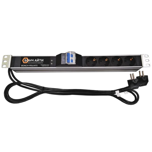Блок розеток с АВР BONCH-ATS/PDU 8A-4S-Av-S/S