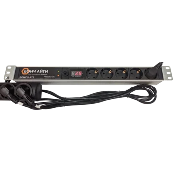 Блок розеток с АВР BONCH-ATS/PDU 8A-5S-Am-S/S