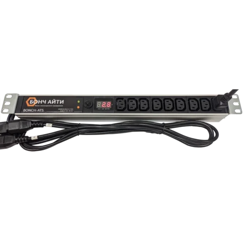Блок розеток с АВР BONCH-ATS/PDU 8A-9C13-Am-C14/C14