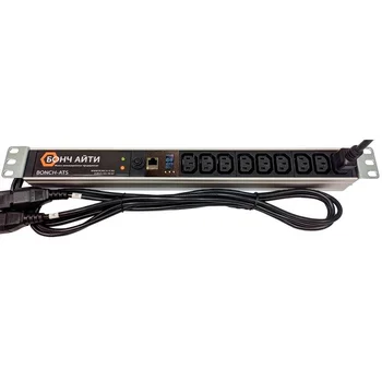 Блок розеток с АВР BONCH-ATS/PDU 8A-MI-9C13-C14/C14