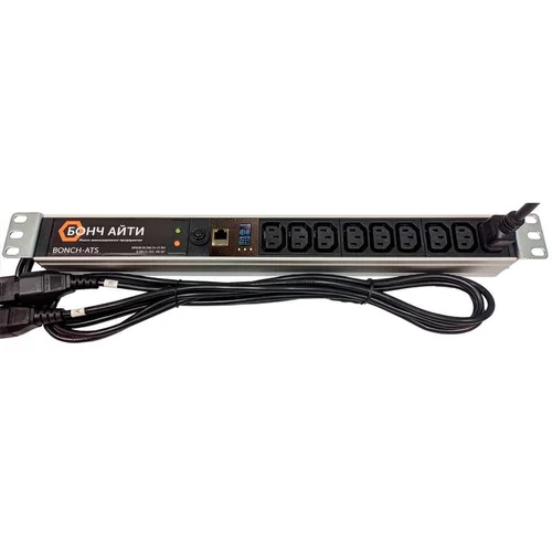 Блок розеток с АВР BONCH-ATS/PDU 8A-MI-9C13-C14/C14
