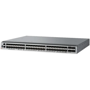 Коммутатор Brocade G620 32Gb FC, 64 активных портов, комплект модулей, Enterprise Bundle, два блока питания, комплект крепления в стойку