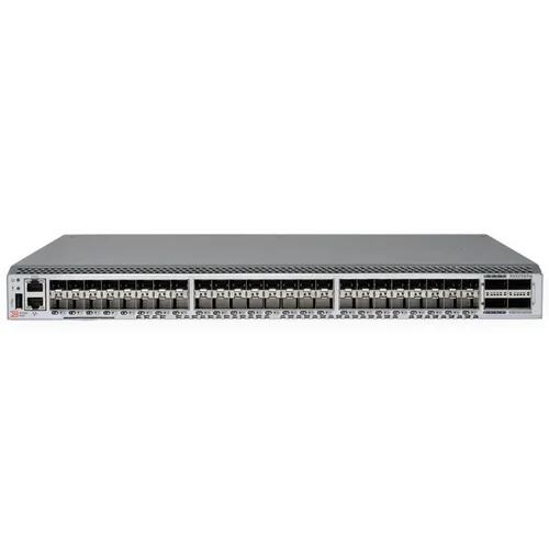 Коммутатор Brocade G620 32Gb FC, 64 активных портов, комплект модулей, Enterprise Bundle, два блока питания, комплект крепления в стойку