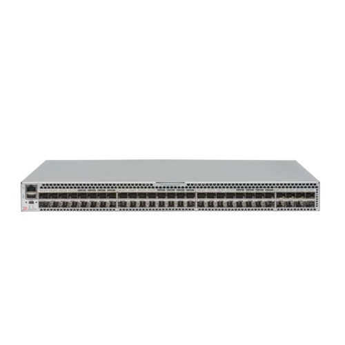 Коммутатор Brocade G820 64Gb FC, 24 активных портов,комплект модулей, Enterprise Bundle, два блока питания, комплект крепления в стойку