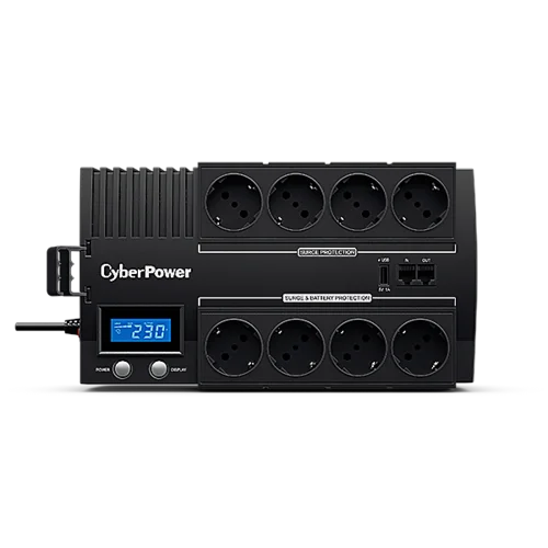 ИБП UPS Line-Interactive CyberPower BR1200ELCD 1200VA/720W USB/RJ11/45 (4+4 EURO)