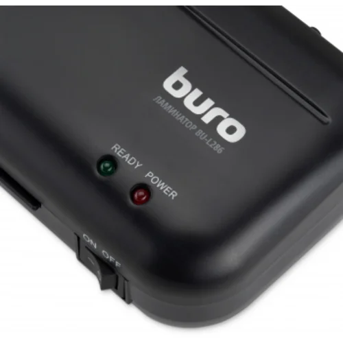 Ламинатор Buro BU-L286 черный A4 (70-125мкм) 28см/мин (2вал.) лам.фото