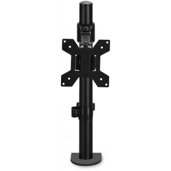 Кронштейн для мониторов ЖК Buro BU-M051-M черный 17"-32" макс.8кг крепление к столешнице поворот и н