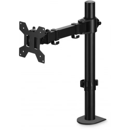 Кронштейн для мониторов ЖК Buro BU-M051-M черный 17"-32" макс.8кг крепление к столешнице поворот и н