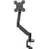 Кронштейн для мониторов ЖК Buro BU-M11 черный 17"-32" макс.10кг крепление к столешнице поворот и нак