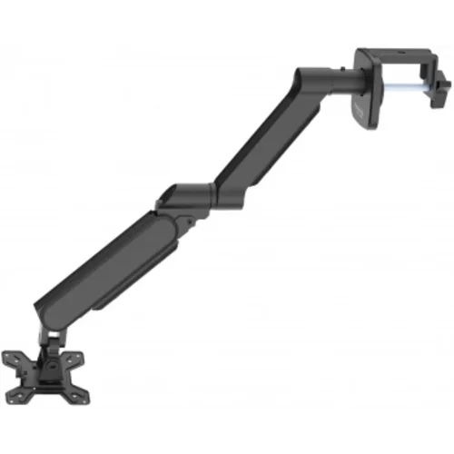 Кронштейн для мониторов ЖК Buro BU-M11 черный 17"-32" макс.10кг крепление к столешнице поворот и нак