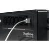 ИБП Back-Save BV Systeme Electric 600 ВА, автоматическая регулировка напряжения, 6 розеток С13, 230 В, 1 USB Type-A