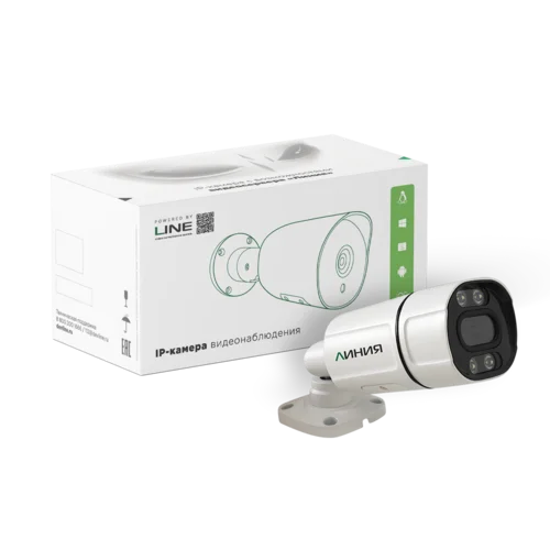 Камера сетевая буллет 5 Мп Линия 4мм
