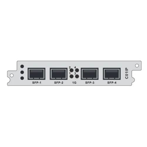 Модуль расширения 4 SFP порта TSoIP C01IP для DCP-3000MF
