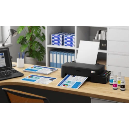 Принтер струйный Epson L121 (C11CD76414) A4 черный