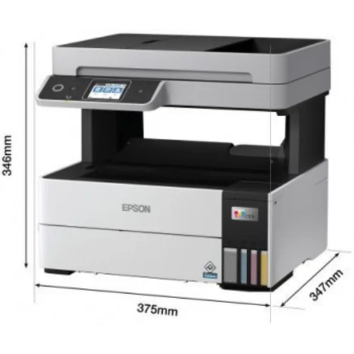 МФУ струйный Epson L6490 (C11CJ88405/404/502/507) A4 Duplex Net WiFi серый