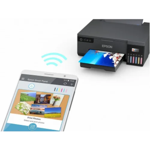 Принтер струйный Epson L8050 (C11CK37405/C11CK37506/37507) A4 WiFi черный