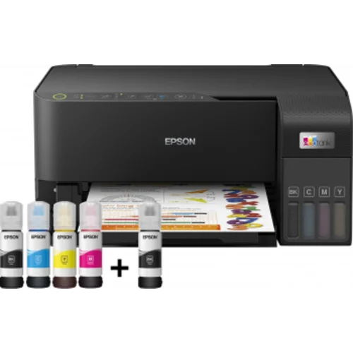 МФУ струйный Epson EcoTank L3550 (C11CK59405) A4 WiFi черный