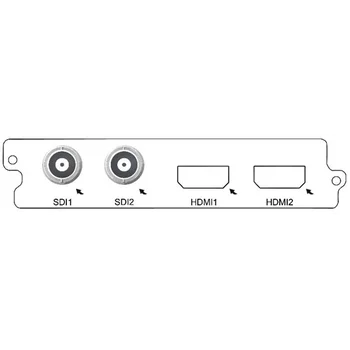 Карта 2-канального H.264 SD/HD кодера C150D-HD Sumavision