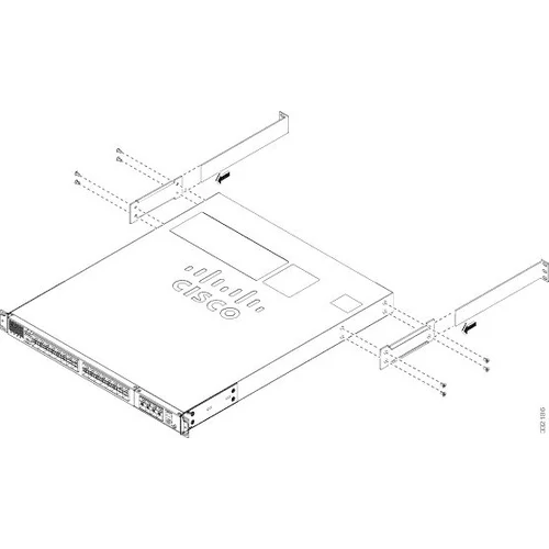 Заднее крепление для коммутаторов Cisco Catalyst 4948E стойку 19"