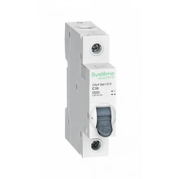Выключатель автоматический модульный 1п C 50А 4.5кА City9 Set 230В SE C9F34150