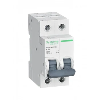 Выключатель автоматический модульный 2п C 40А 4.5кА City9 Set 230В SE C9F34240