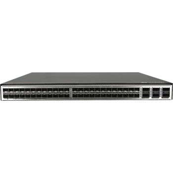 Коммутатор Huawei CE6863E-48S6CQ-B, направление охлаждения Port-side Intake, с 2-мя оптическими модулями QSFP-100G-SWDM4 в комплекте