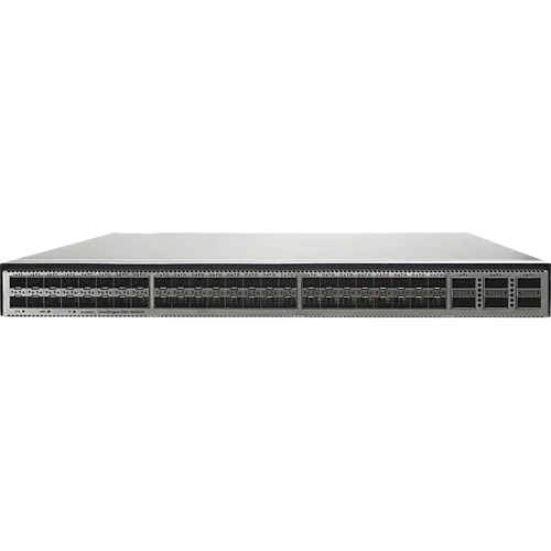 Коммутатор Huawei CE6881-48S6CQ-F, направление охлаждения Port-side Exhaust, с 2-мя оптическими модулями QSFP-100G-SWDM4