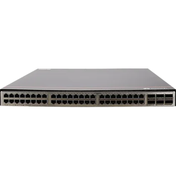 Коммутатор Huawei CE6881-48T6CQ-F, направление охлаждения Port-side Exhaust, с 2-мя оптическими модулями QSFP-100G-SWDM4 в комплекте