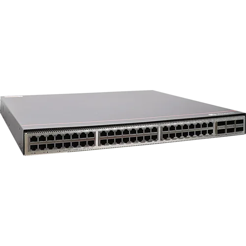 Коммутатор Huawei CE6881-48T6CQ-F, направление охлаждения Port-side Exhaust, с 2-мя оптическими модулями QSFP-100G-SWDM4 в комплекте