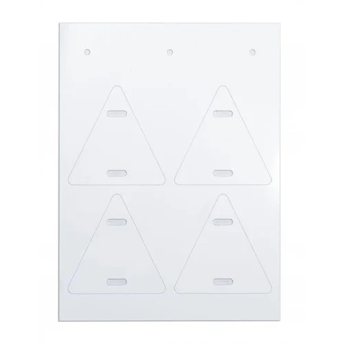 Маркировка для кабеля треугольник 58/55 (уп.40шт) DKC CIC58554TRW