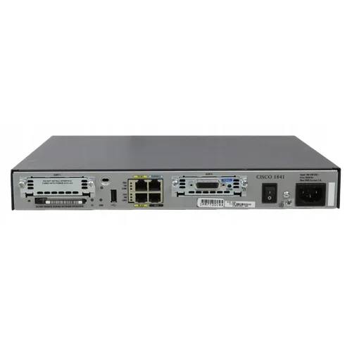 Маршрутизатор Cisco 1841 (некондиция, сломана кнопка извлечения cf)