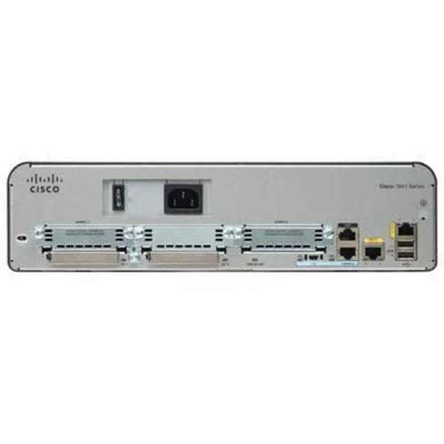 Маршрутизатор Cisco 1941 (некондиция, отломано одно из креплений в слоте для модулей EHWIC)