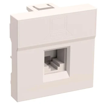 Розетка компьютерная 2мод. Праймер РКИ-20-00-П RJ45 кат.5E UTP механизм IEK CKK-40D-RI2-K01