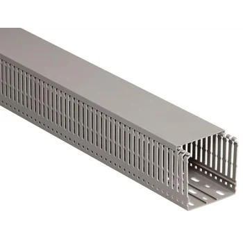 Кабель-канал перфорированный 80х60 L2000 ИМПАКТ серия М (7х11) IEK CKM50-080-060-1-K03