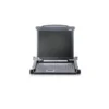 Консоль управления, для KVM-переключателей, электрон., 19", SVGA+KBD+MOUSE PS/2, с KVM-шнуром PS/2 1.8м., LCD экран 17", лат./рус. (1280x1024;DDC2B)