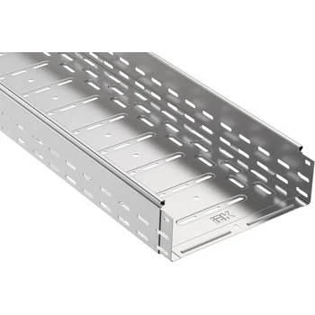 Лоток листовой перфорированный 300х100 L3000 сталь 1мм IEK CLP10-100-300-3