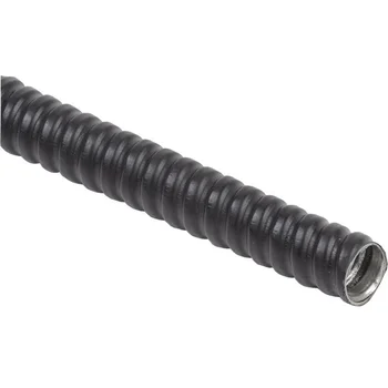 Металлорукав Р3-ЦПнг-12 d12мм с протяжкой черн. (уп.20м) IEK CMP10-12-020