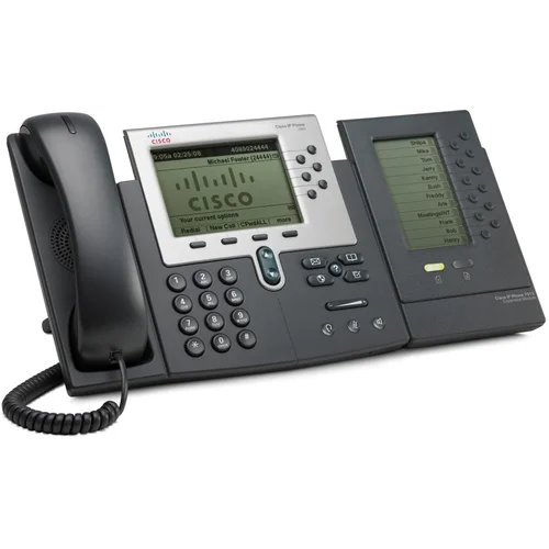 Блок расширения Cisco CP-7915 для телефонных аппаратов Cisco CP-7900 (некондиция, скол кнопки)