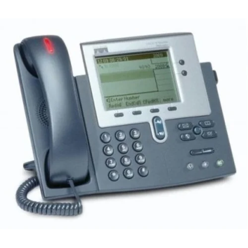IP-телефон Cisco CP-7940G (некондиция, сломан держатель трубки, не фиксируется подставка)