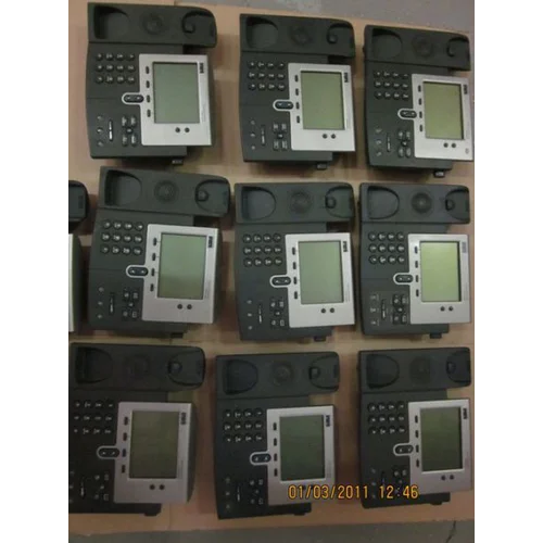 IP-телефон Cisco CP-7940G (некондиция, царапины на дисплее, косметические повреждения)