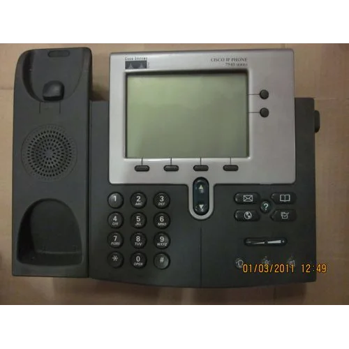IP-телефон Cisco CP-7940G (некондиция, царапины на дисплее, косметические повреждения)