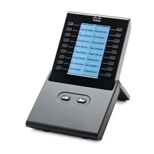 Блок расширения Cisco CP-CKEM-C для телефонных аппаратов Cisco CP-8900, CP-9900, черный