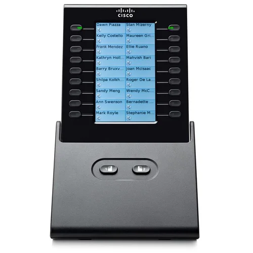 Блок расширения Cisco CP-CKEM-C для телефонных аппаратов Cisco CP-8900, CP-9900, черный
