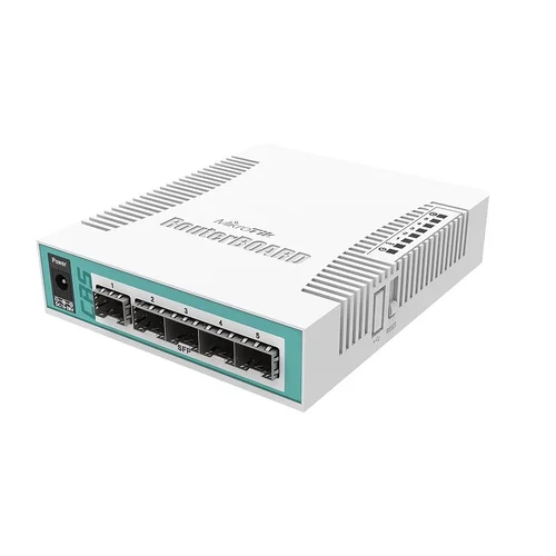 Коммутатор Cloud Router Switch Mikrotik CRS106-1C-5S (RouterOS L5)