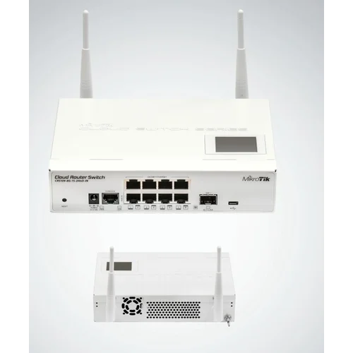 Коммутатор Cloud Router Switch Mikrotik CRS109-8G-1S-2HnD-IN (RouterOS L5)