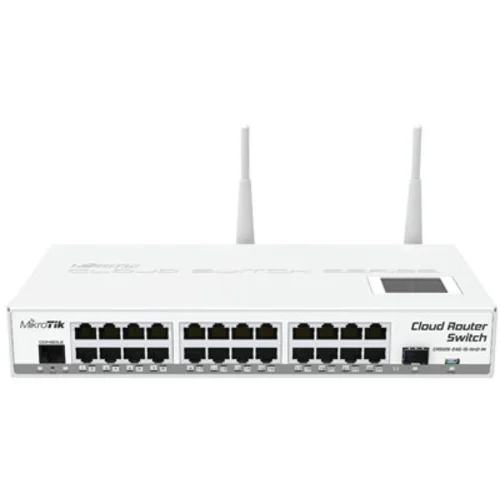 Коммутатор Cloud Router Switch Mikrotik 125-24G-1S-2HnD-IN (RouterOS L5)