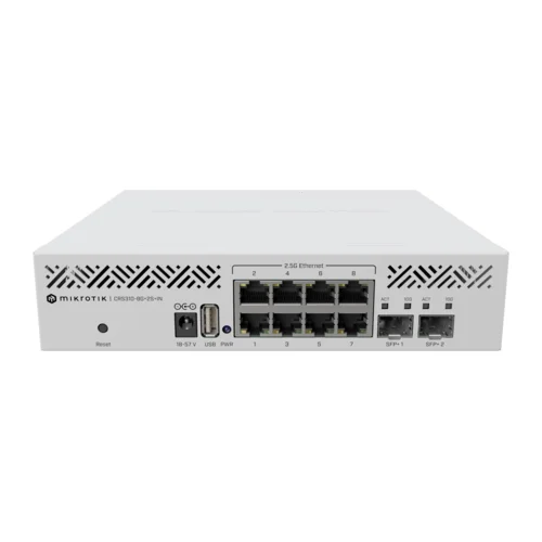 Коммутатор MikroTik Cloud Router Switch CRS310-8G+2S+IN