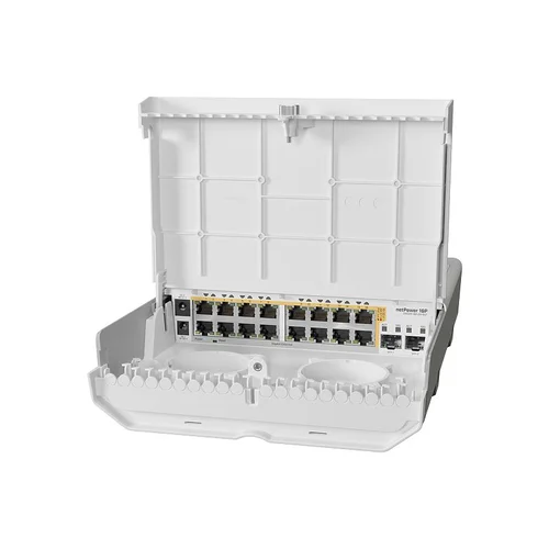 Коммутатор netPower 16P MikroTik CRS318-16P-2S+OUT