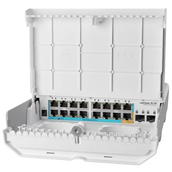 Коммутатор netPower 15FR MikroTik CRS318-1Fi-15Fr-2S-OUT