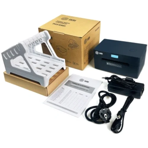 Термопринтер Cactus CS-TP-D420U 203dpi 160мм/с/USB для печ.этик. черный